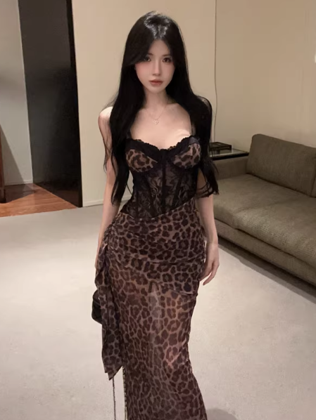 $49.99 | Leopard Print Women's Dress S30