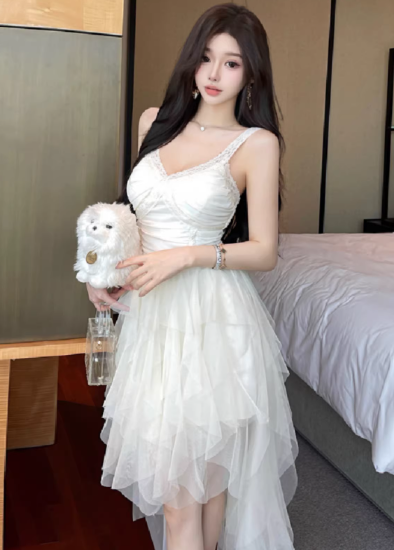 Robe bleue pour femme S101