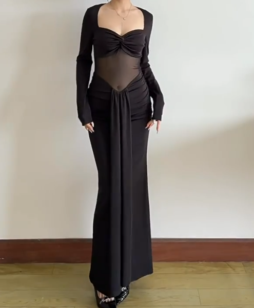 Black Women's Dress S516