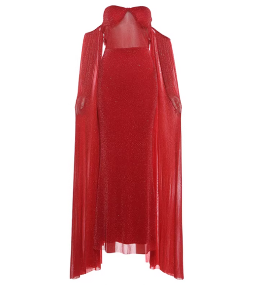 Blaues Damenkleid S101