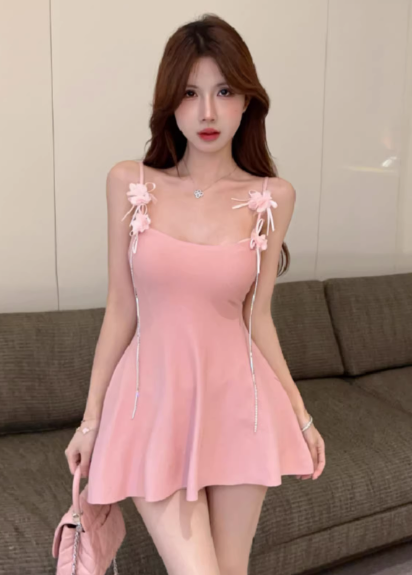Robe bleue pour femme S101