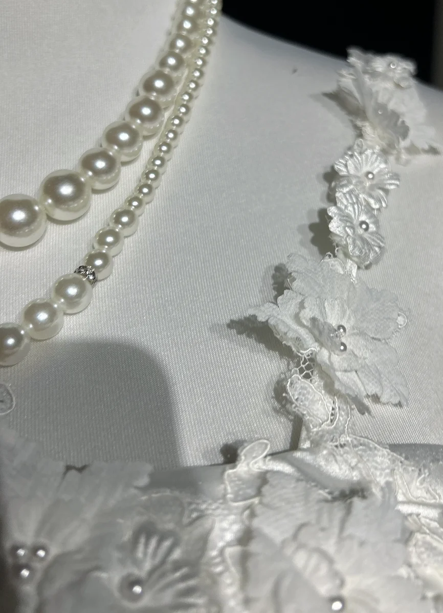 Robe de mariée classique et élégante, style sirène, asymétrique, longue, en satin blanc, style années 70, robes de mariée vintage, DH1147