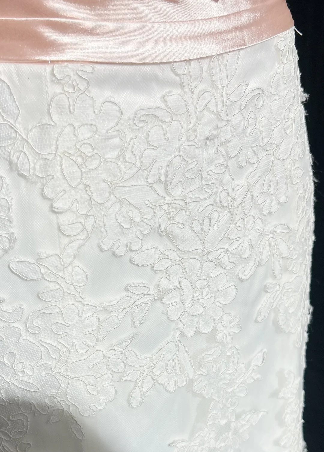 Robe de mariée classique sirène bustier en dentelle blanche longue style années 70, robe de mariée vintage, robes de mariée DH1267