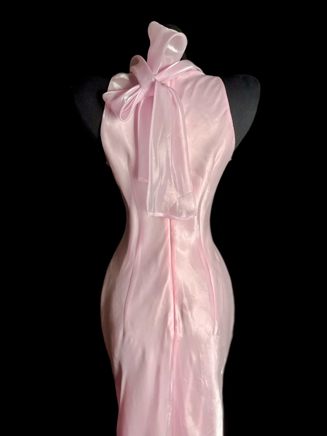 Unique Sheath High Neck Tea Length Formal 7th Grade Pink Homecoming Dresses Middle School Mid Length Prom Dress Hoco Outfits DH1320