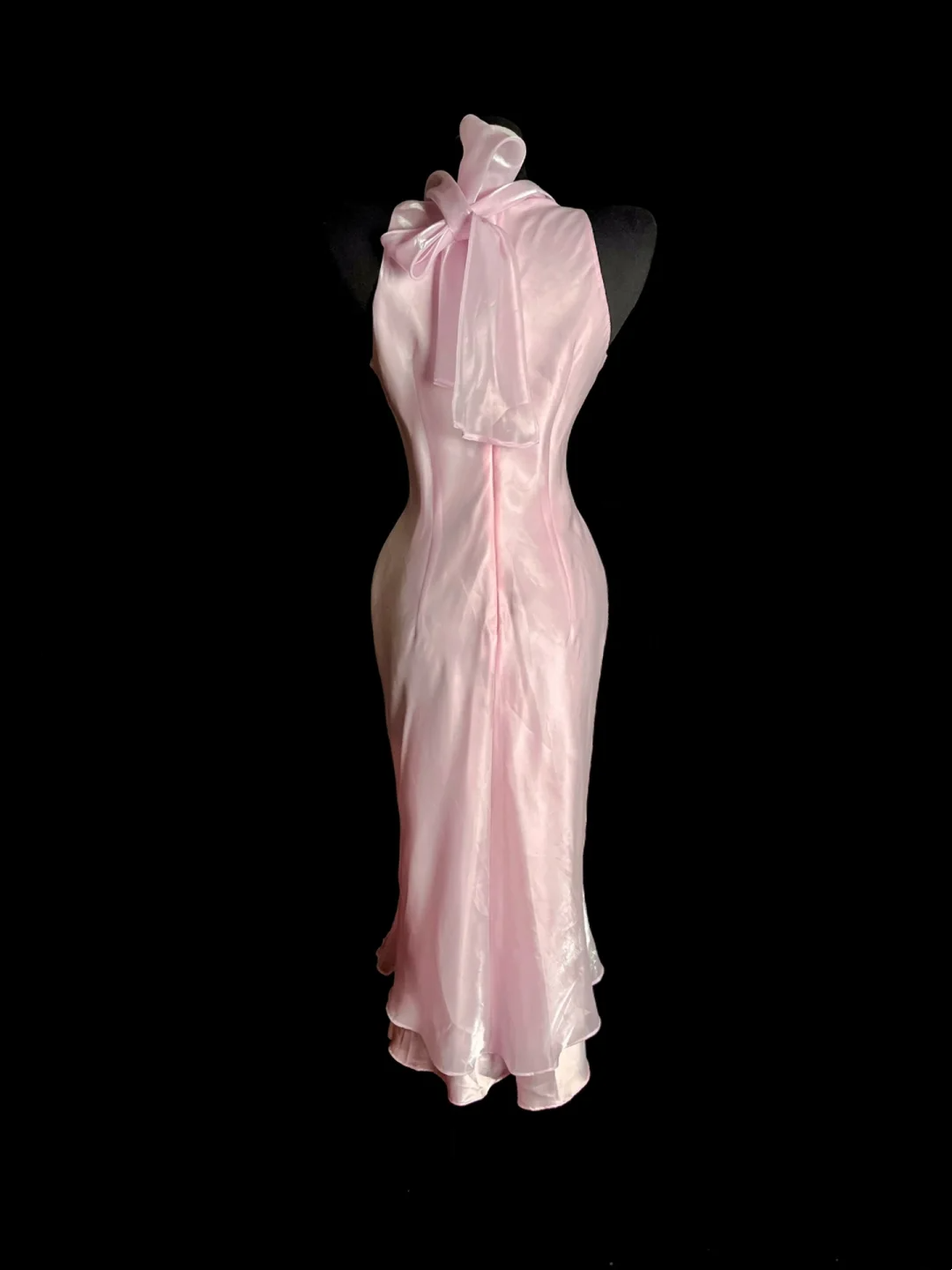 Unique Sheath High Neck Tea Length Formal 7th Grade Pink Homecoming Dresses Middle School Mid Length Prom Dress Hoco Outfits DH1320