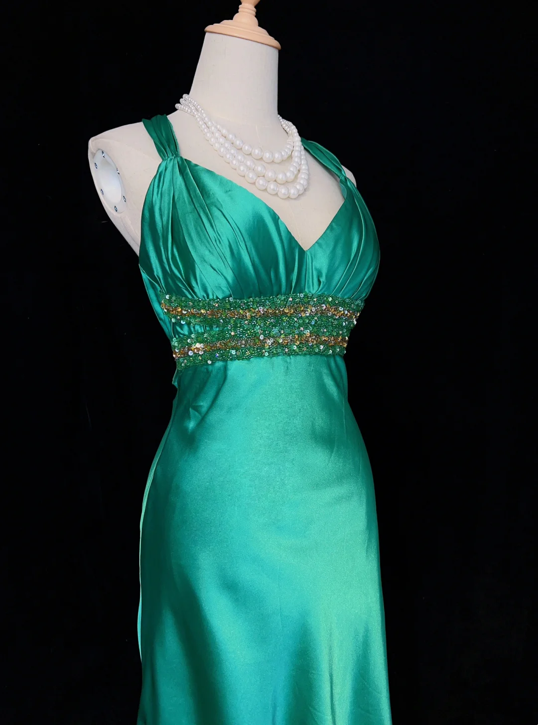 Vintage Sheath Satin Green Halter Formal 7th Grade Homecoming Dresses Middle School Short Prom Dress Hoco Outfits DH1339