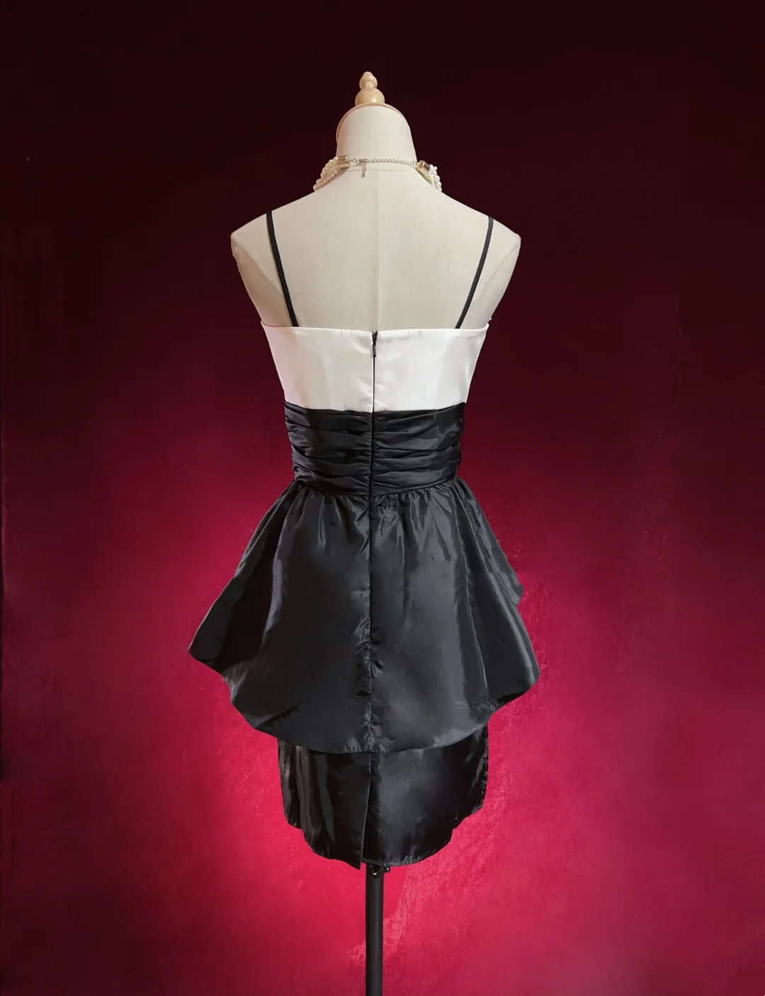 Unique Sheath Spaghetti Straps Black Short Mini Formal 7th Grade Homecoming Dresses Middle School Short Cocktail Night Dress Hoco Outfits DH1446