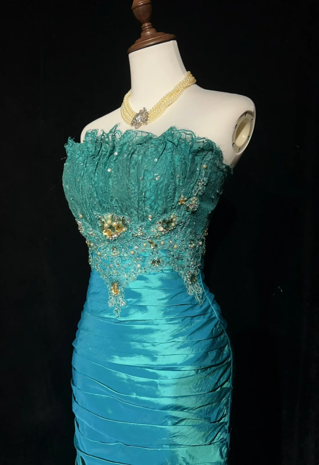 Vintage Sheath Strapless Blue Satin Knee Length Formal 8th Grade Homecoming Dresses Middle School Cocktail Dress Hoco Outfits DH1461