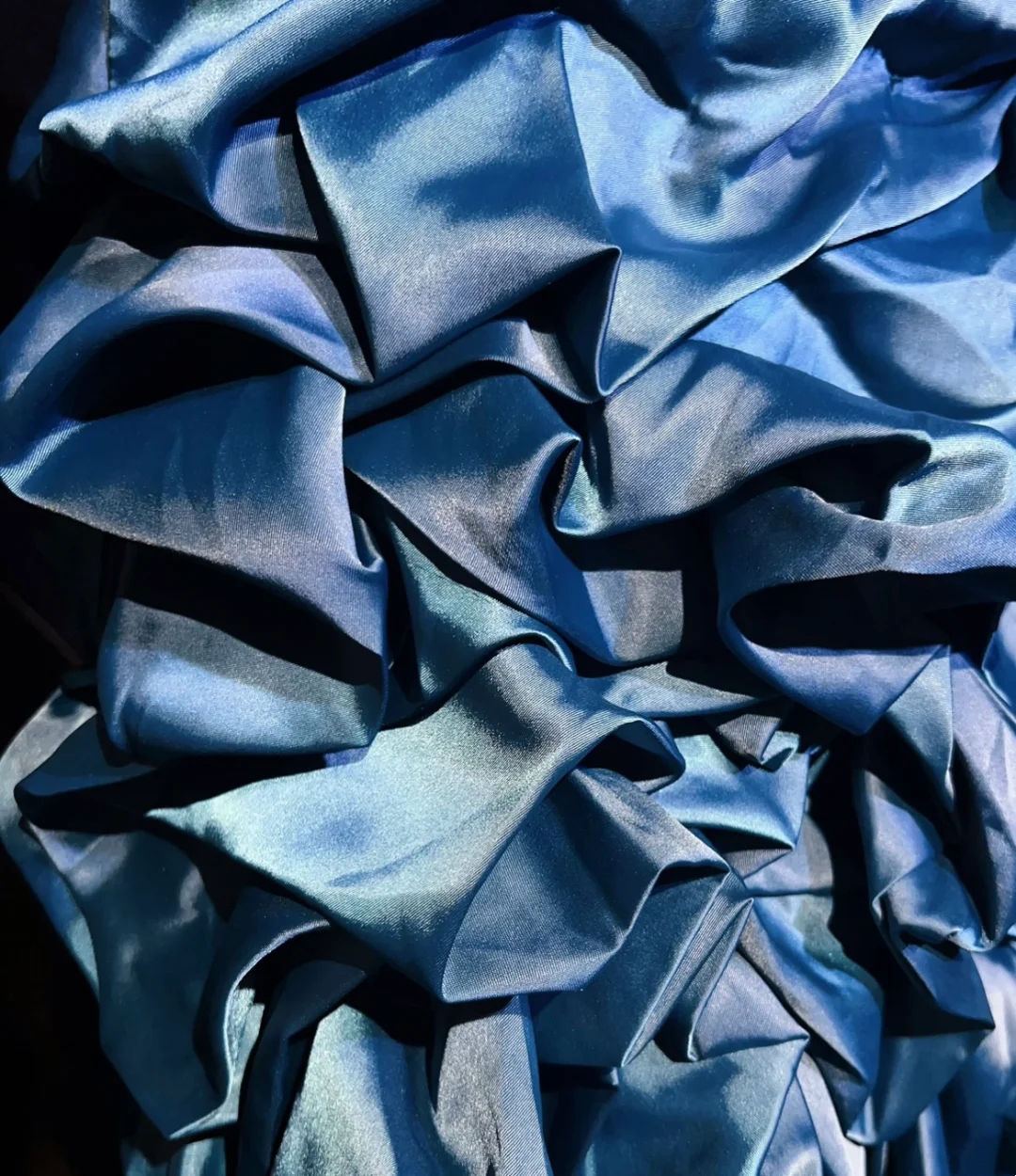 Vintage Ball Gown Spaghetti Straps Blue Satin Short Mini Formal 8th Grade Homecoming Dresses Middle School Cocktail Dress Hoco Outfits DH1475