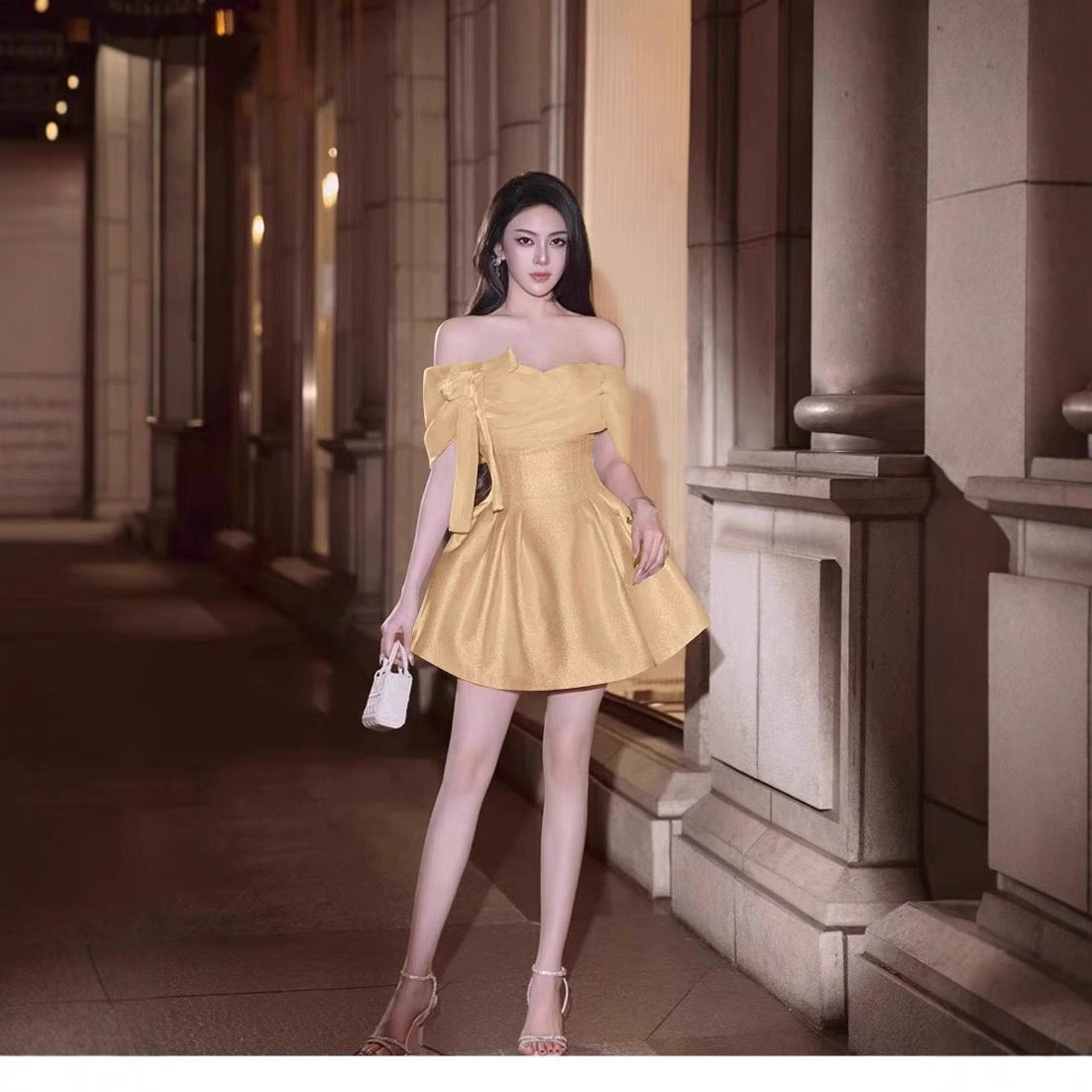 Sexy A line Off The Shoulder Sequin Pink Short Mini Formal 7th Grade Homecoming Dresses Middle School Cocktail Night Dress Hoco Outfits DH1531