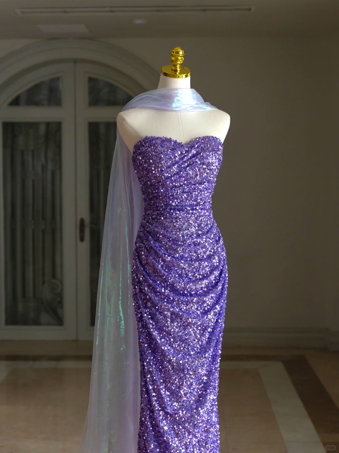 Sexy Mermaid Sweetheart Grape Sequin Long Prom Dresses Party Dress 20th Birthday Outfits Graduation Dresses DH1557