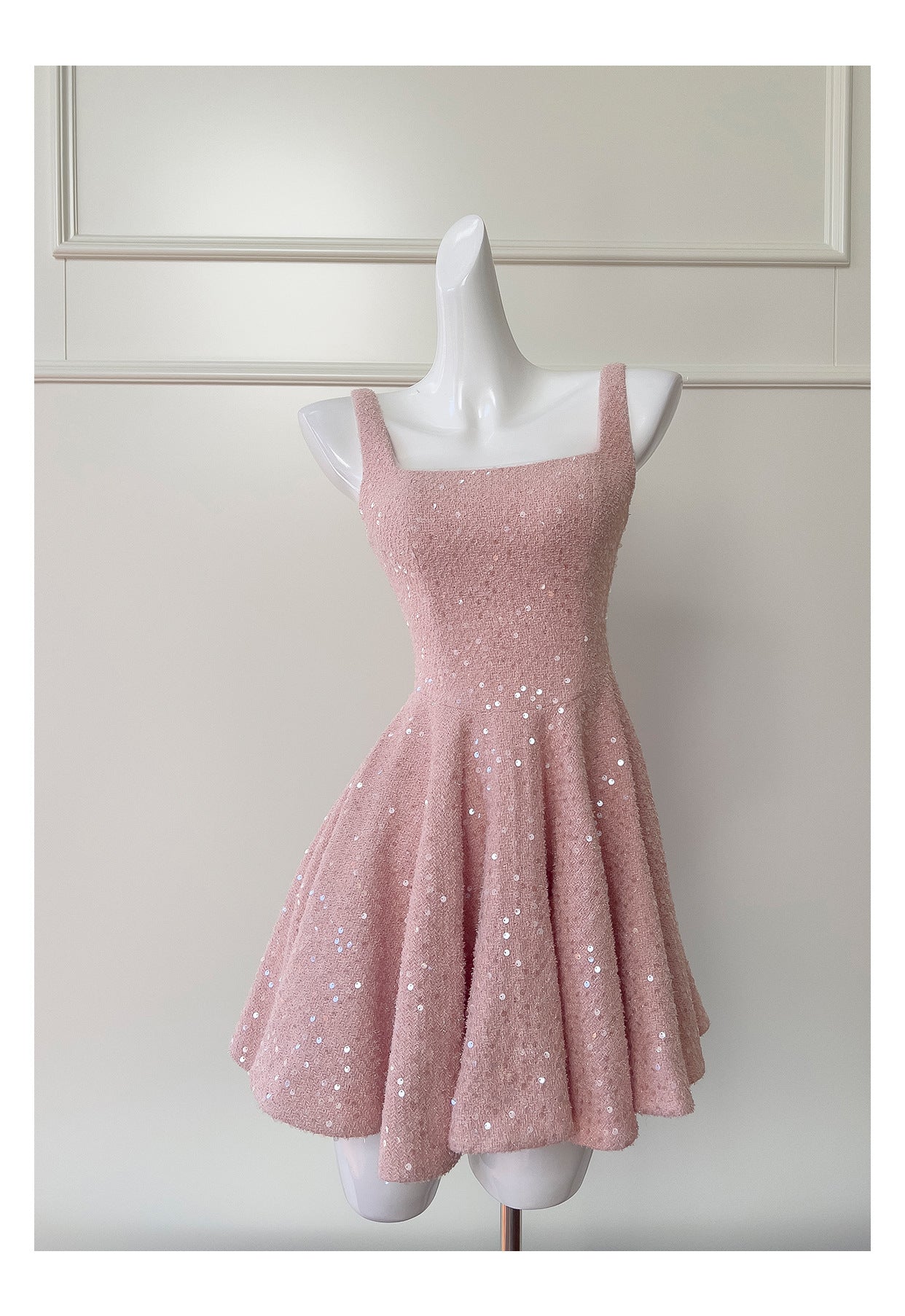 Modest A line Square Pink Short Mini Formal 8th Grade Homecoming Dresses Middle School Short Cocktail Dress Hoco Outfits DH1994