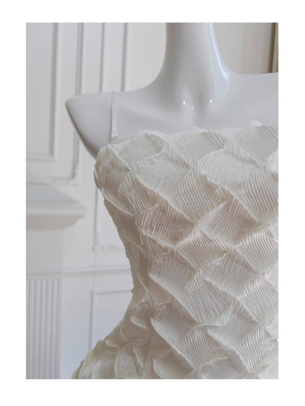 Cute Sheath Spaghetti Straps White Short Formal Homecoming Dress Middle School Short 20th Birthday Outfits Graduation Dress Cocktail Dresses DH2206