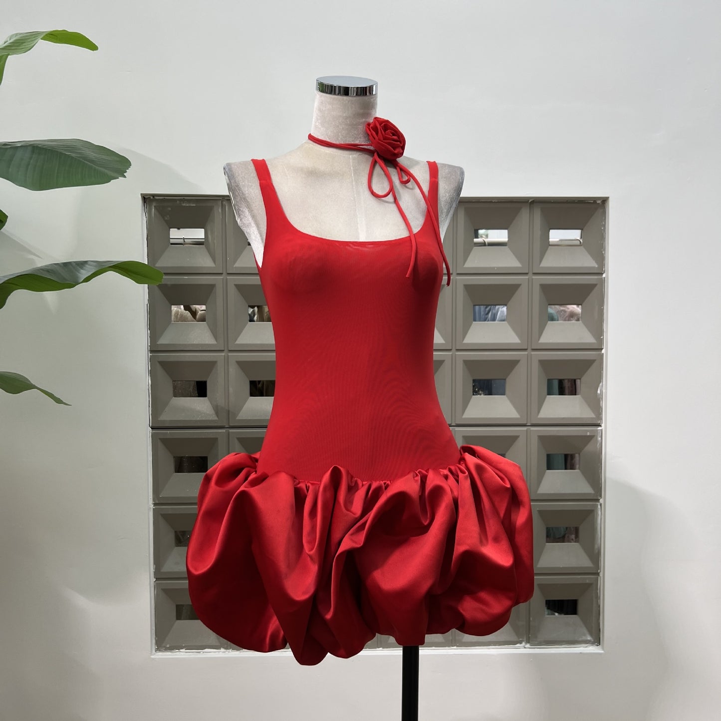 Robe fourreau modeste à col carré, courte et moulante, tenue de soirée, de collège, de 18e anniversaire, de remise de diplôme, de cocktail, DH2467