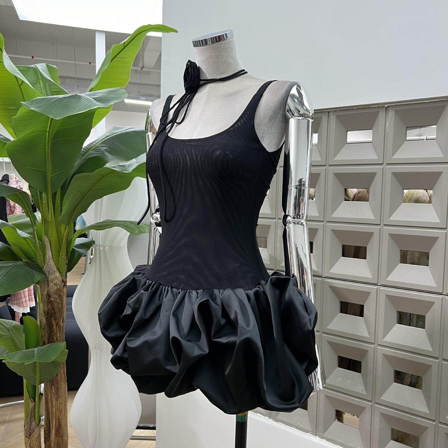 Robe fourreau modeste à col carré, courte et moulante, tenue de soirée, de collège, de 18e anniversaire, de remise de diplôme, de cocktail, DH2467