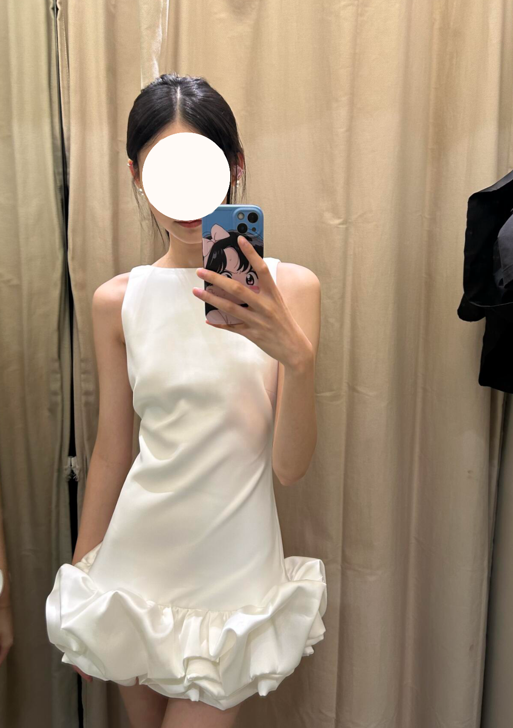 Robe fourreau sexy à col rond, courte et rouge, tenue de soirée, mini robe de cocktail d'été Hoco DH2474