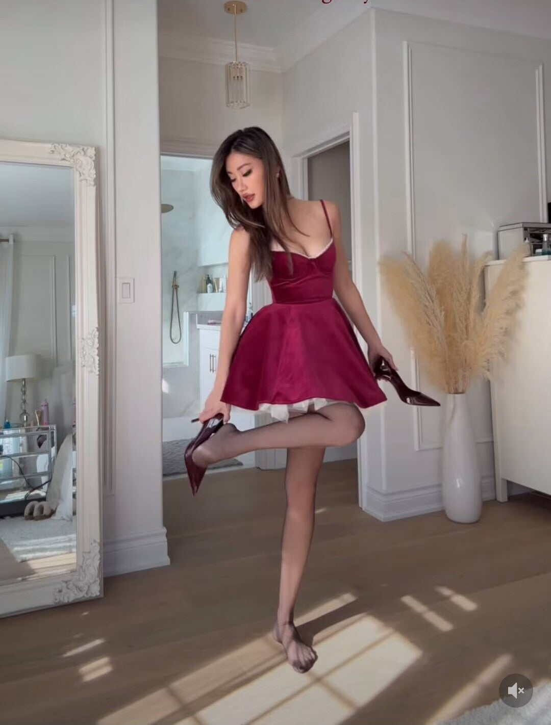Robe de soirée courte en velours à bretelles spaghetti, coupe trapèze, tenue de soirée pour 16 ans, robe de remise de diplôme, mini robe de cocktail DH2476