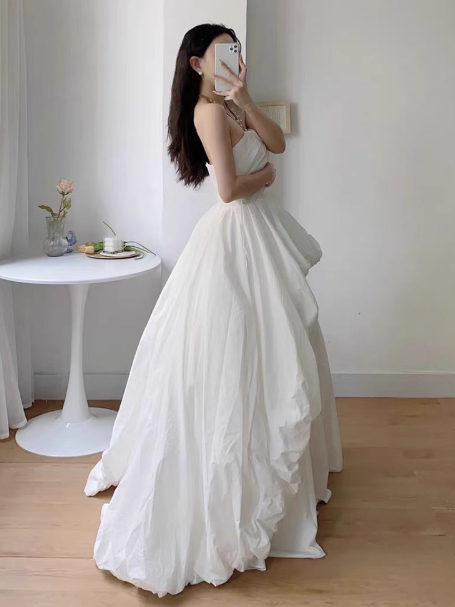 Robe de bal courte à bretelles spaghetti, gris argenté, robe de soirée courte, robe de bal Hoco DH2684