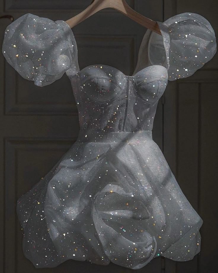 Vintage Ball Gown Sweetheart White Sequin Formal 8th Grade Homecoming Dresses Middle School Hoco Dress 6th Grade Graduation Outfits DH325