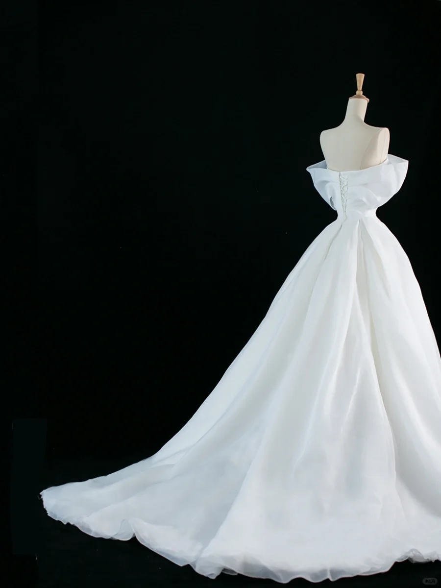 Pretty Wedding Dress Ball Gown Off The Shoulder Short Sleeves White Long Wedding Dresses Bridal Gowns Brides Gown DH346