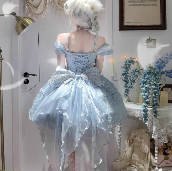 Pretty Ball Gown White Satin Short Formal 8th Grade Homecoming Dresses Summer Middle School Hoco Dress 6th Grade Graduation Outfits DH443