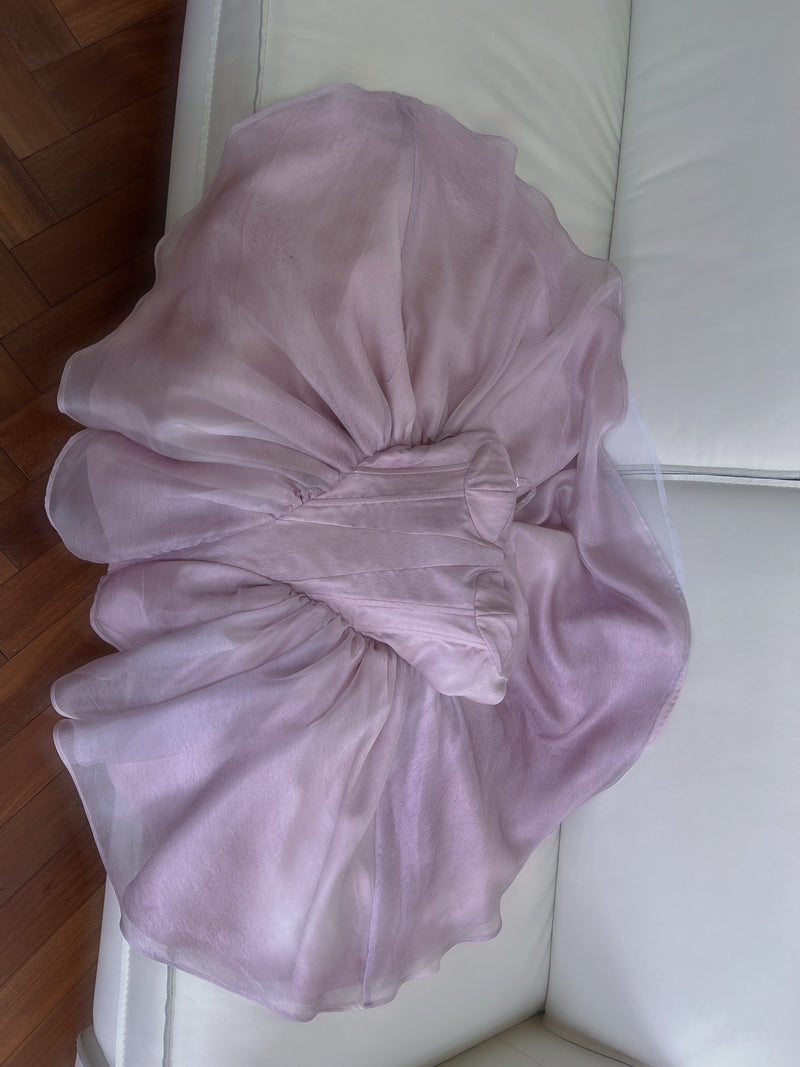 Fancy Short Hoco Dresses A line Straps Lilac Mini Blue Formal 8th Grade Homecoming Dresses Summer Middle School Homecoming Outfits DH73