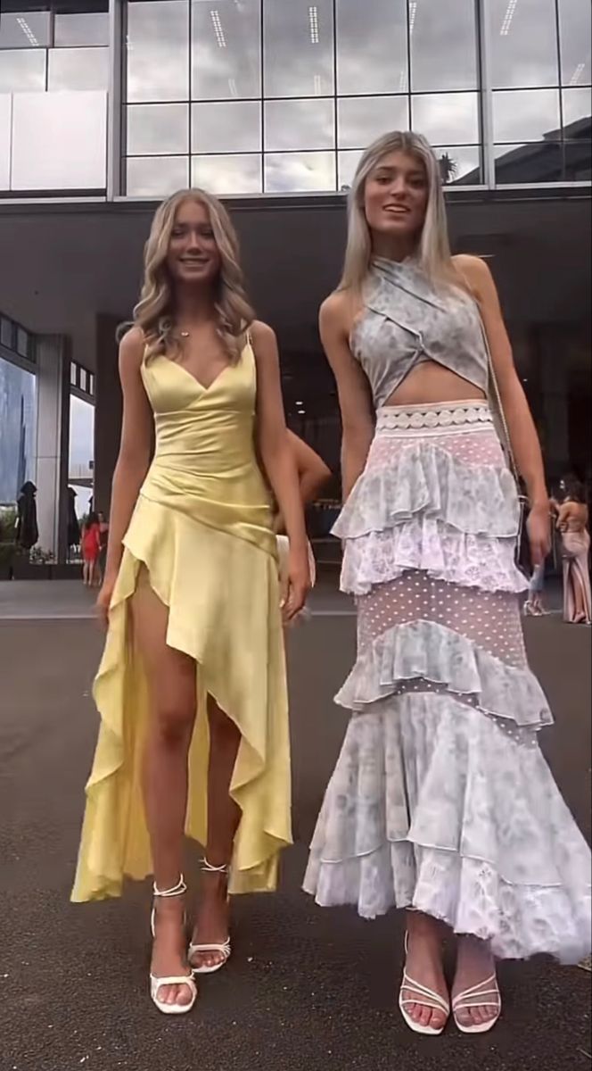 Elegant High Low Spaghetti Straps Yellow Satin Long Prom Dresses Party Dress Summer 20th Birthday Outfits 18th Birthday Dresses DH765