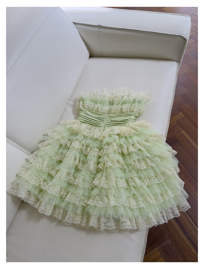 Cute Ball Gown Spaghetti Straps Mint Green Short Homecoming Dress Summer Middle School Formal 8th Grade Hoco Dresses Summer Homecoming Outfits DH88