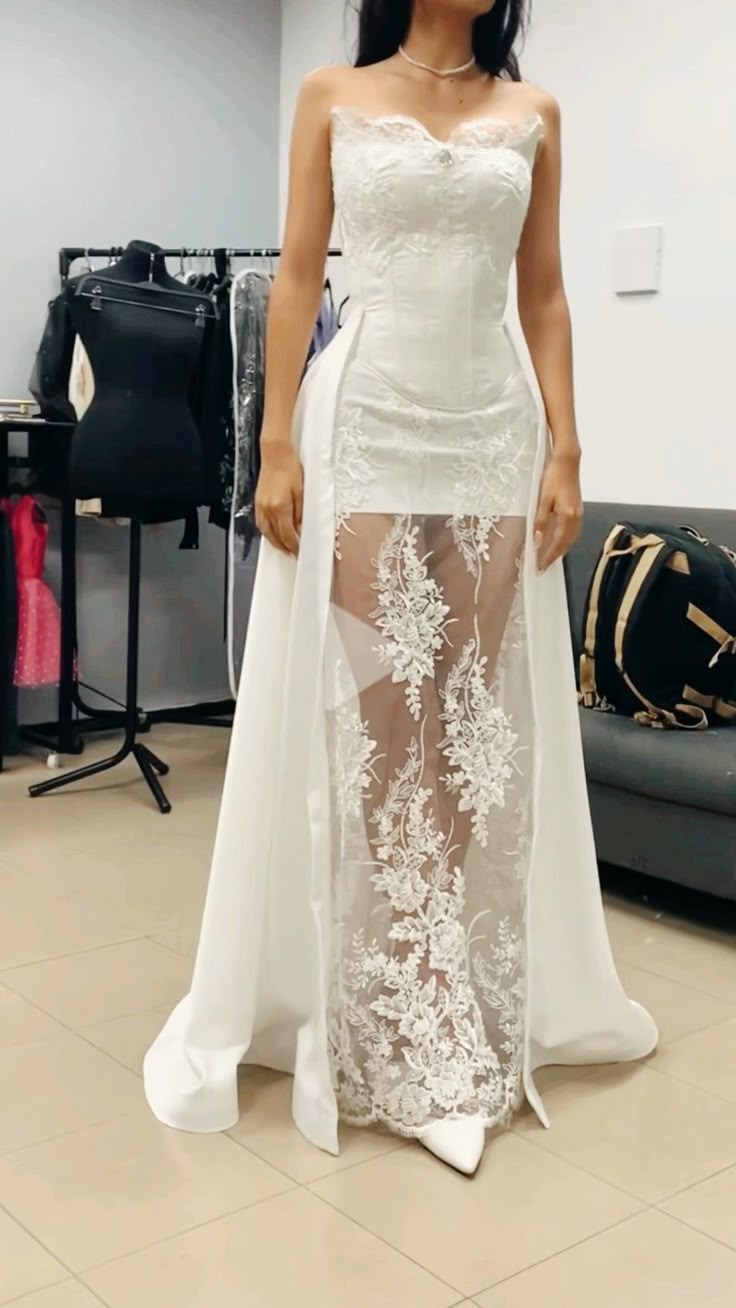 Princess Bridal Dress Sheath Sweetheart Sleeveless Lace White Wedding Dresses Pretty Bridal Gowns DH955