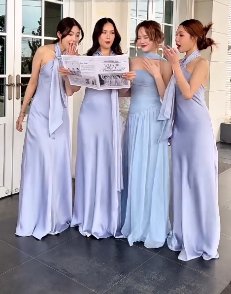 Chic Sheath Purple Bridesmaid Dresses Satin Sleeveless Evening Dresses DP04156