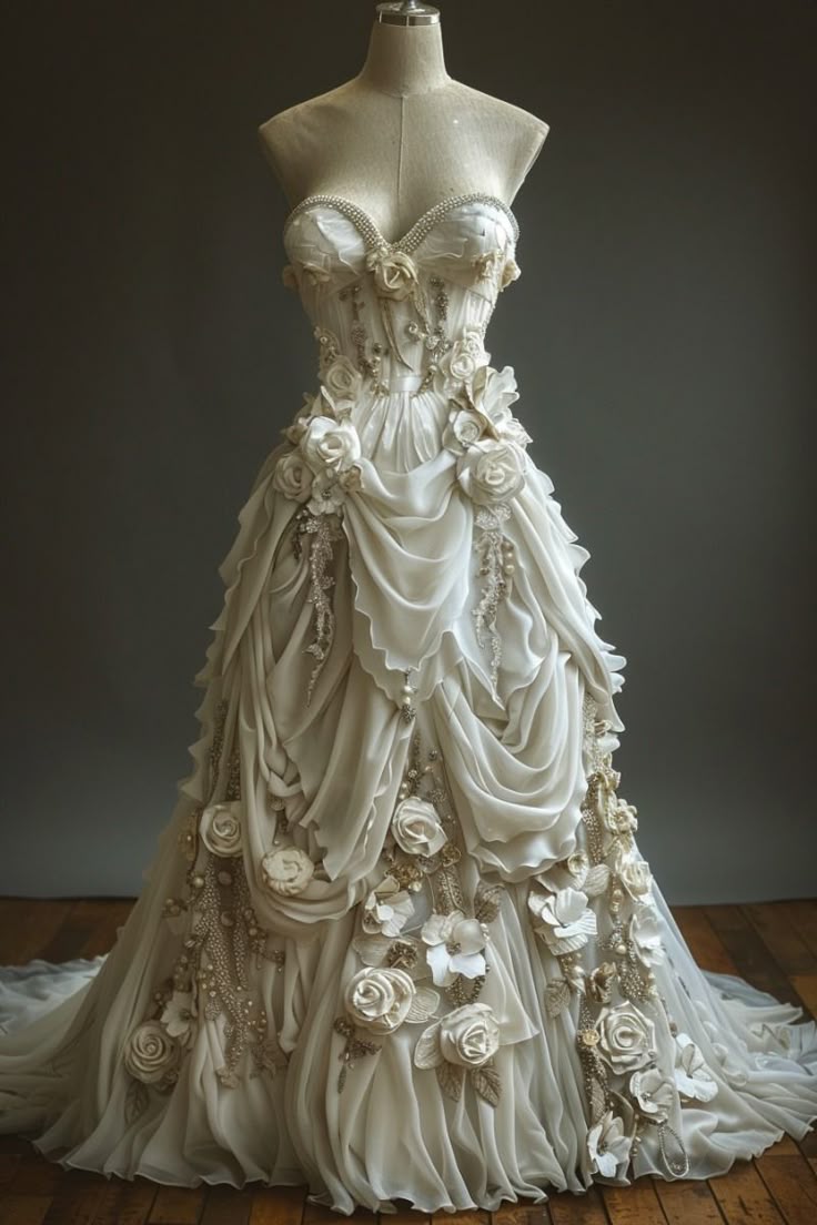 Timeless Sheath Long Wedding Dresses Sweetheart White Bridal Gowns Applique Chiffon Bridal Dresses DP04759