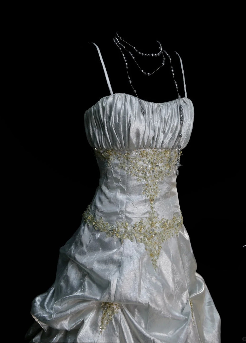 Robe de bal courte à bretelles spaghetti, gris argenté, robe de soirée courte, robe de bal Hoco DH2684