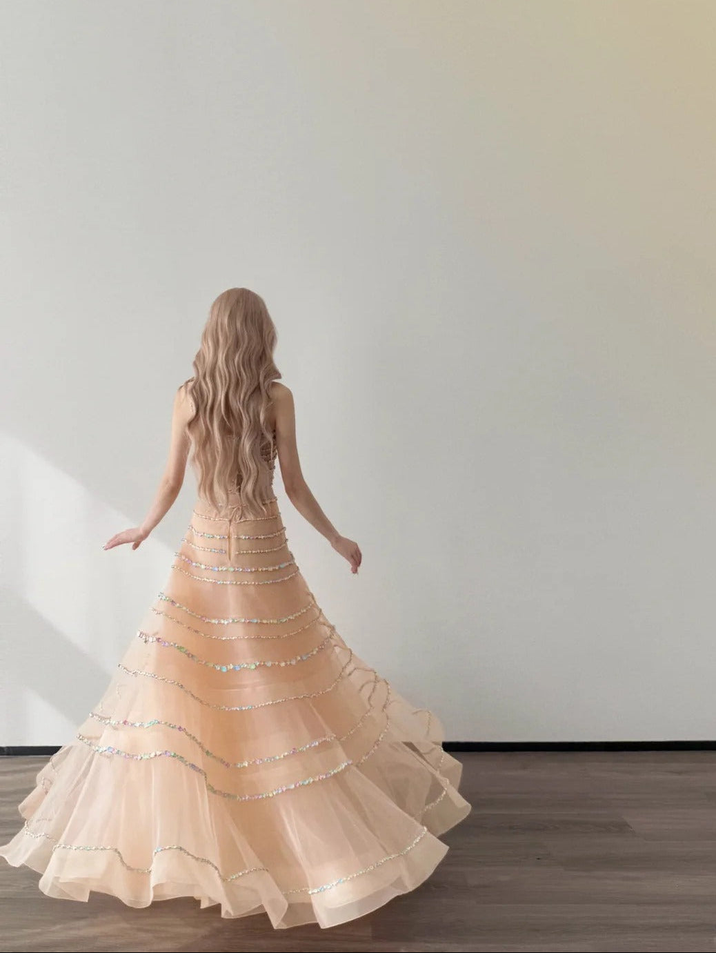 Süßes Ballkleid Spaghettiträger Silbergrau Mini Kurzes Formales Homecoming-Kleid Party Kurzes Ballkleid Hoco Kleider DH2684