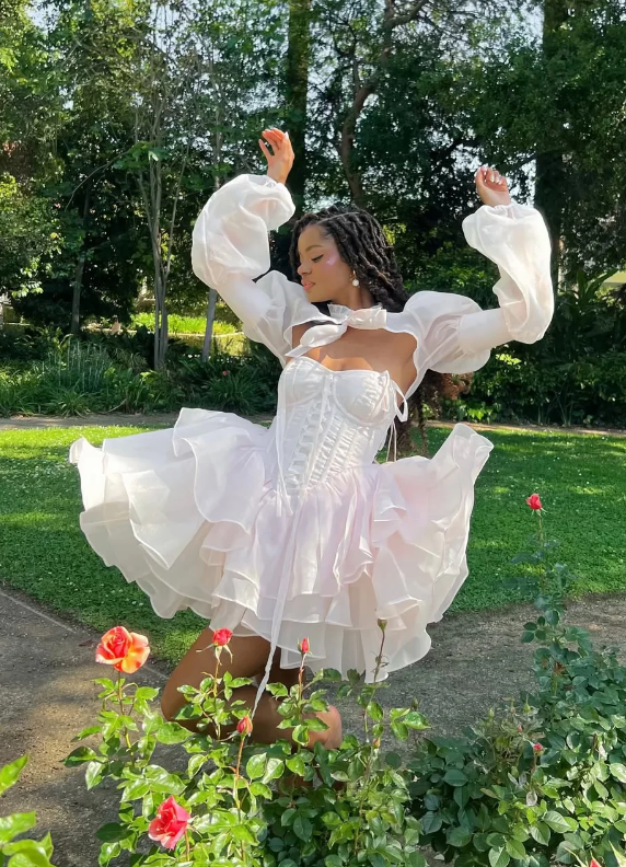 Mignonne Robe de bal rose clair sans bretelles, coupe trapèze, robe d'anniversaire en tulle, robe de soirée de remise des diplômes DP06004