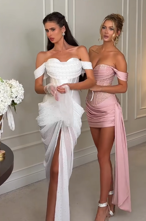 Pretty Pink Birthday Dress Satin Sheath Homecoming Dress DP07161
