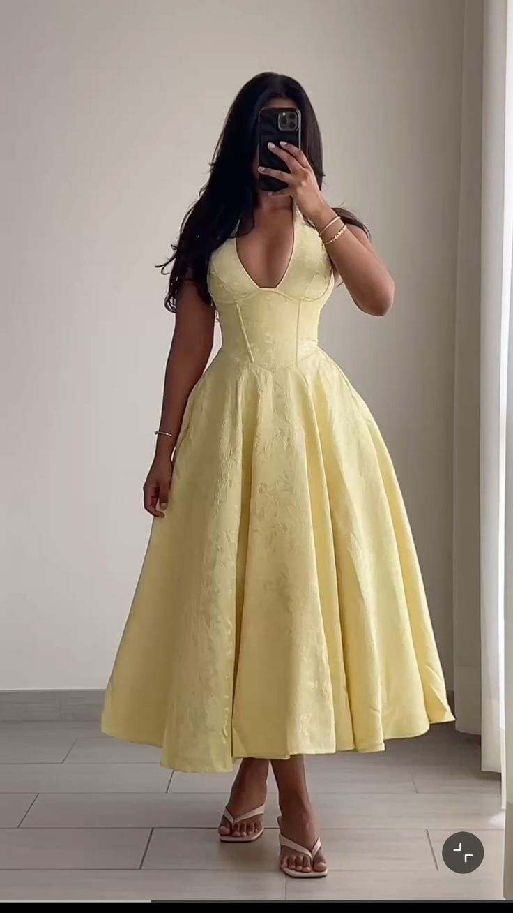 Cute Ball Gown Pink Halter Satin Long Birthday Dress Prom Dress Baddie Summer Birthday Outfit DP1013