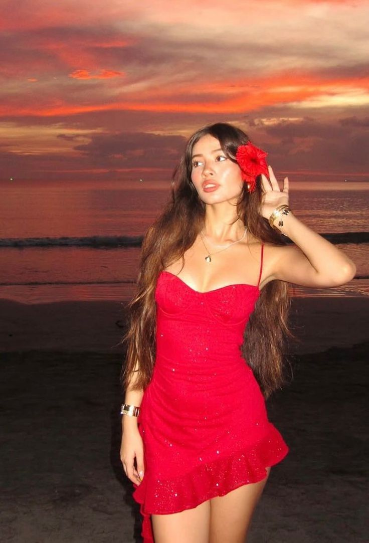 Robe fourreau sexy à bretelles spaghetti et paillettes rouges, courte, tenue d'anniversaire, tenue Hoco, mini-robe de fête pour 18 ans, DP1089