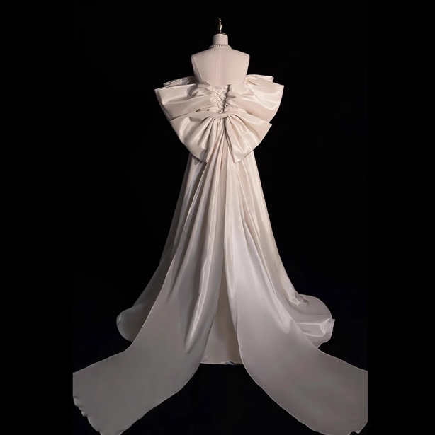 Romantisches Brautkleid Ballkleid Off The Shoulder Brautkleider Minimalistische Brautkleider DP1655