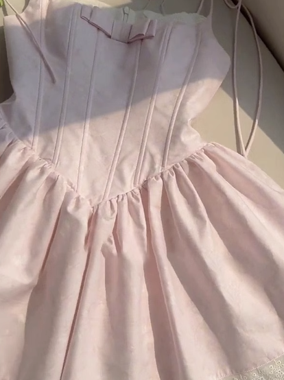 Cute A line Spaghetti Straps Short Pink Homecoming Dress Summer Hoco Dresses Cocktail Dress For Senior Teens DP1781
