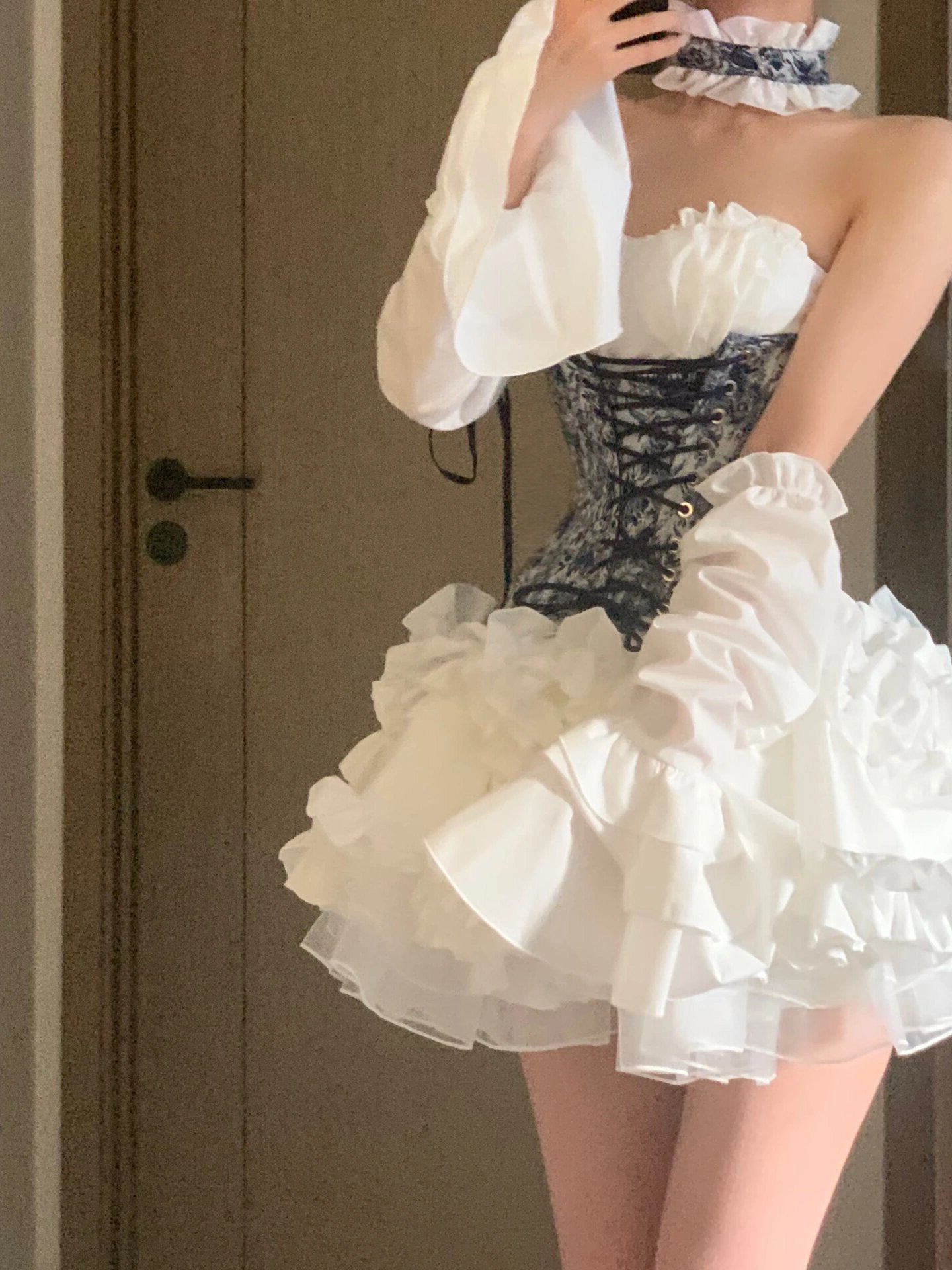 Cute Ball Gown Sweetheart Short White Homecoming Dress Summer Hoco Dresses Cocktail Dress For Senior Teens DP1784
