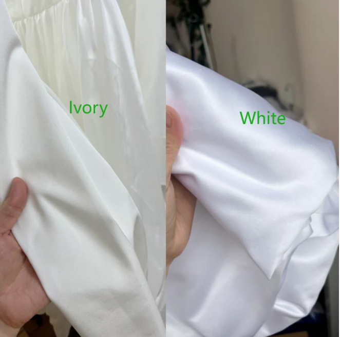 Pretty Wedding Dress Ball Gown Strapless Satin White Long Wedding Dresses Bridal Gowns DP1826