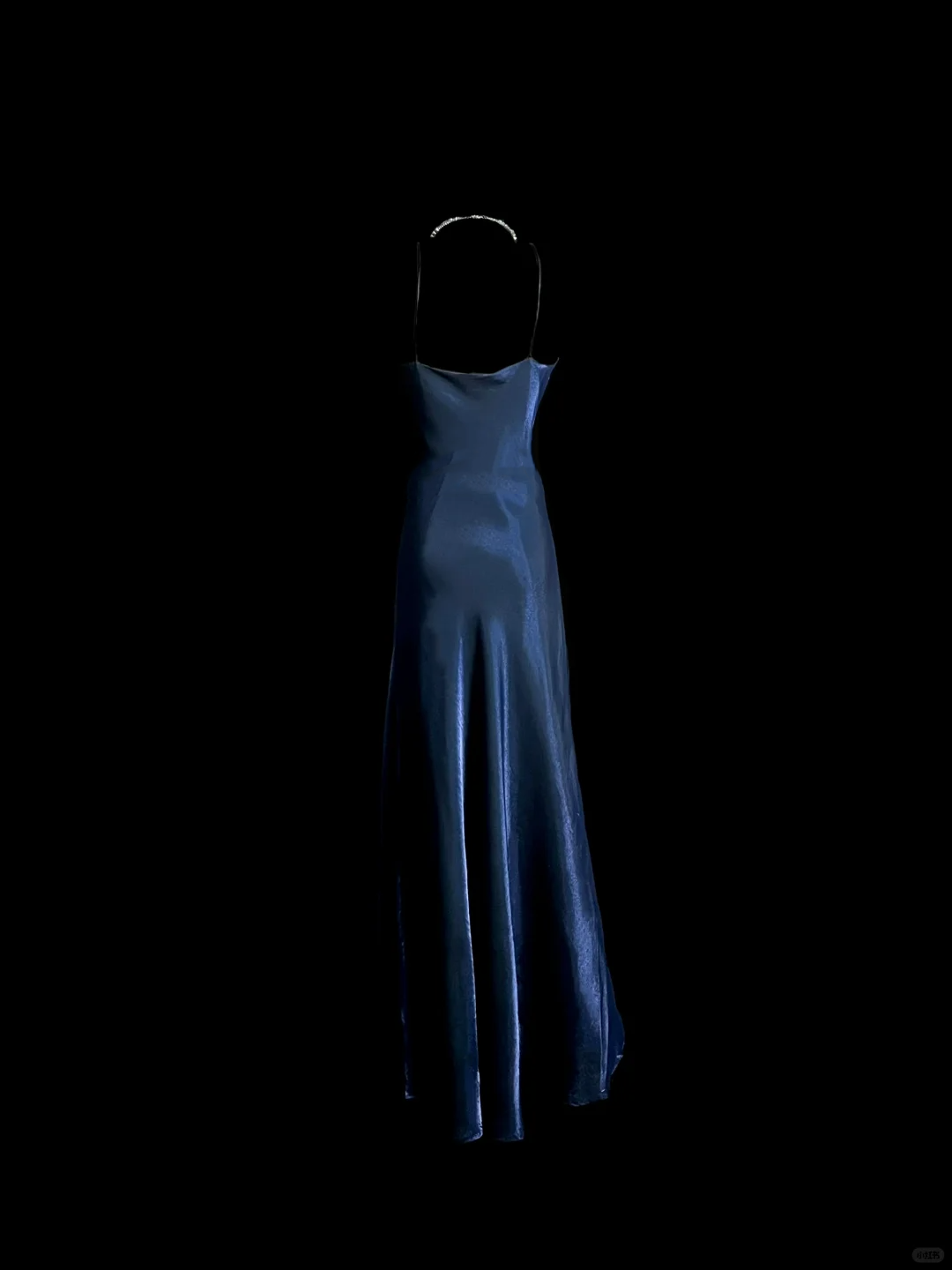 Vintage Mermaid Spaghetti Straps Navy Blue Long Evening Party Gowns Evening Formal Dresses Evening Dress DP2028