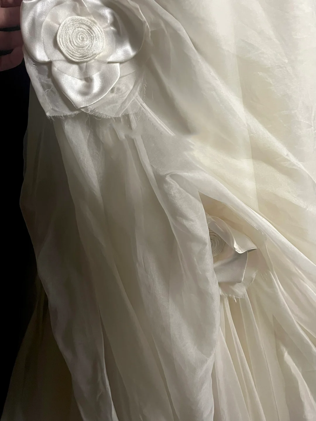 Retro Wedding Dress Mermaid Strapless Ivory Chiffon Long Wedding Dresses Retro 1970s Bridal Gowns DP2053