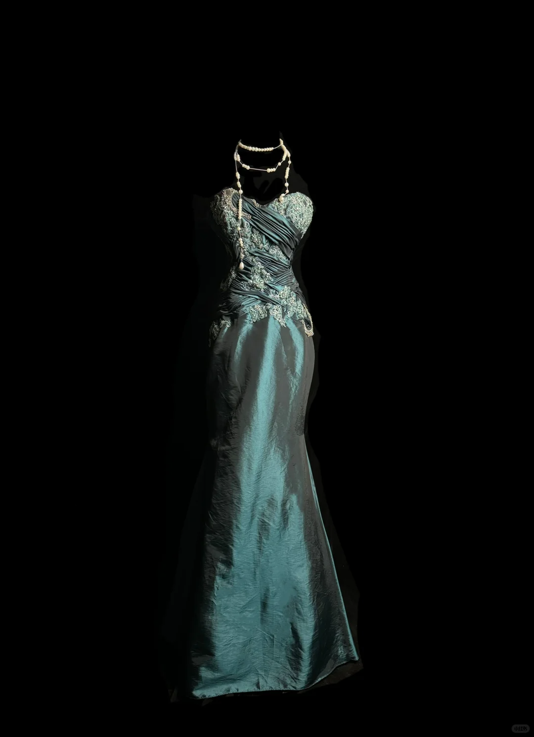 Robe de soirée longue en taffetas vert, jolie robe sirène décolletée en cœur, tenue de soirée formelle pour les invités de mariage, DP2066