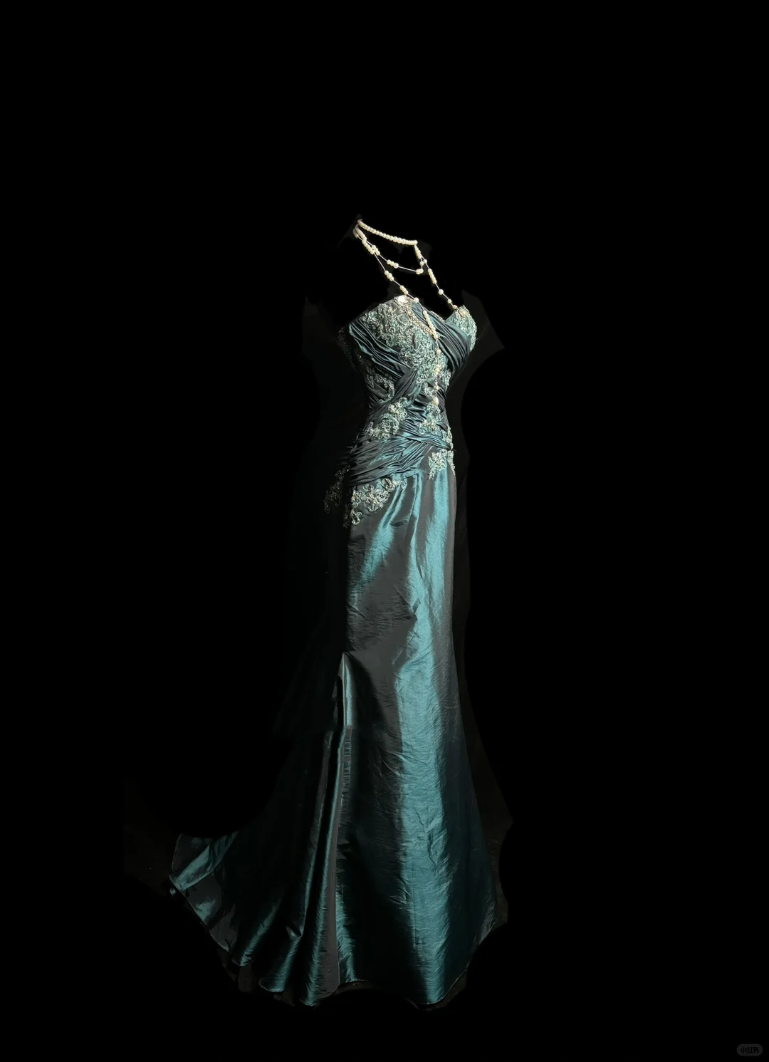 Robe de soirée longue en taffetas vert, jolie robe sirène décolletée en cœur, tenue de soirée formelle pour les invités de mariage, DP2066
