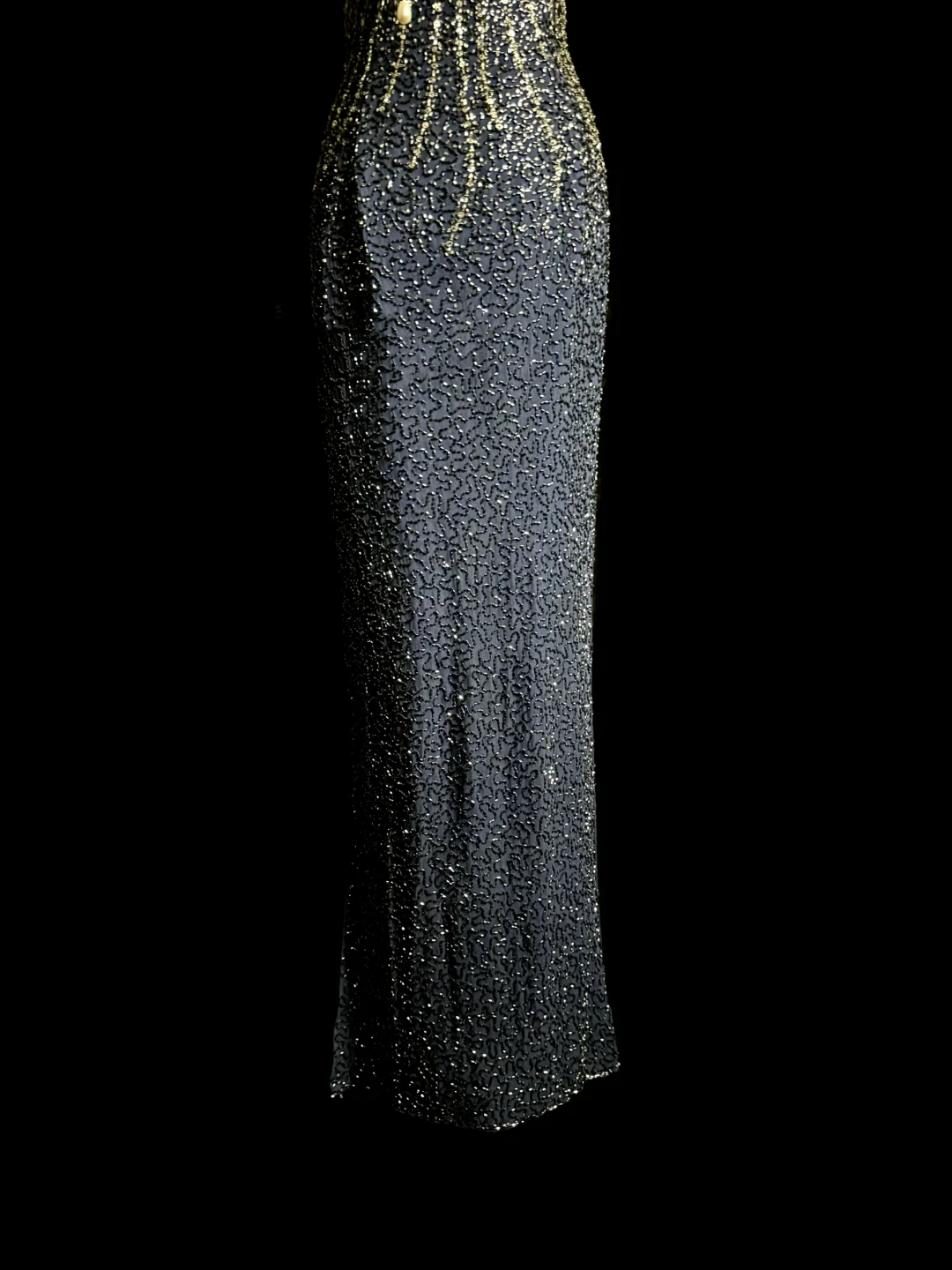 Hübsches Meerjungfrau-Neckholder-Kleid mit Pailletten, rückenfrei, marineblau, langes Abendkleid, formelle Sommerkleider für Hochzeitsgäste, Outfits für Hochzeitsgäste, DP2068