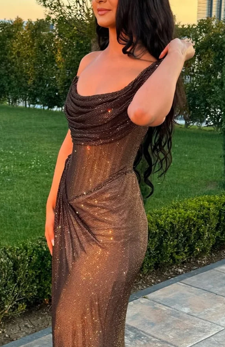 Gorgeous Mermaid One Shoulder Black Sequin Party Prom Dresses Formal Summer Wedding Guest Dresses Wedding Guest Outfits DP2157