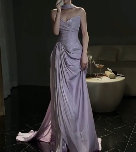 Robe de bal courte à bretelles spaghetti, gris argenté, robe de soirée courte, robe de bal Hoco DH2684