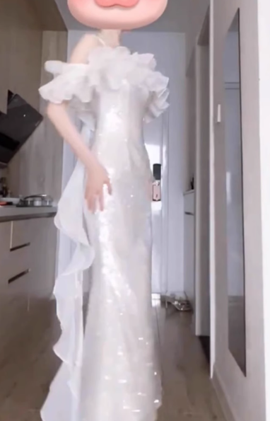 Robe de bal courte à bretelles spaghetti, gris argenté, robe de soirée courte, robe de bal Hoco DH2684