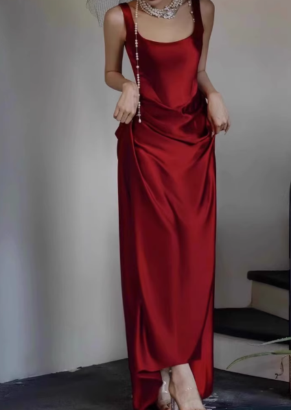 Robe de bal courte à bretelles spaghetti, gris argenté, robe de soirée courte, robe de bal Hoco DH2684